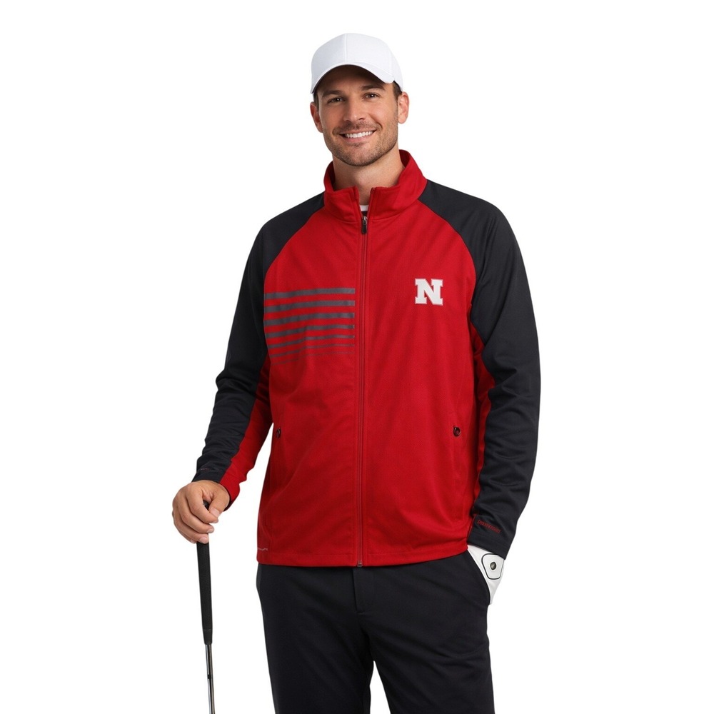 NWoT Ping Sensorwarm Golf Jacket Nebraska Huskers‎ NCAA Football Red Mens L/G